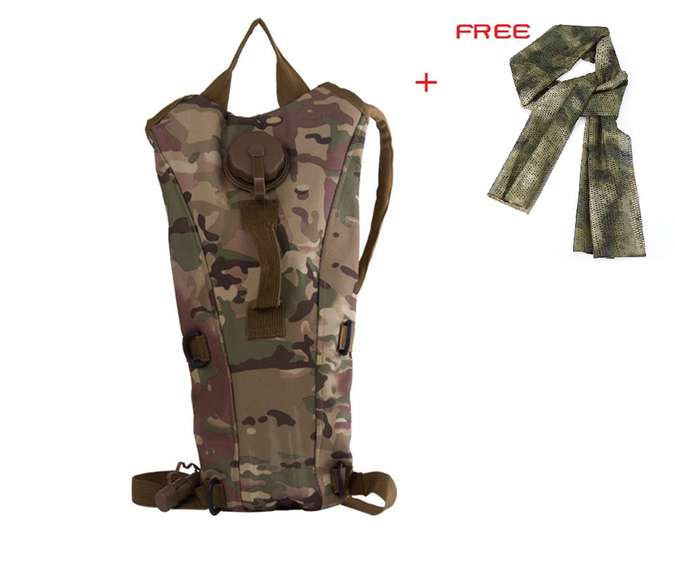 AOTU  Water Backpack + Free Mesh Neck Scarf Muffler