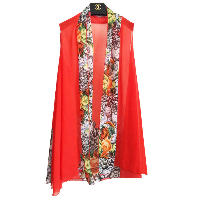 Multi-Function Chiffon Scarf Dress