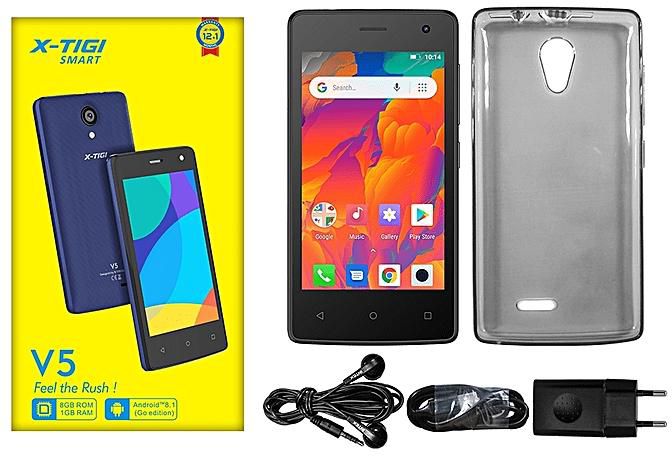 X-TIGI V5 4.0" Dual SIM Android 8.1 ROM 8GB/RAM 1GB -Black